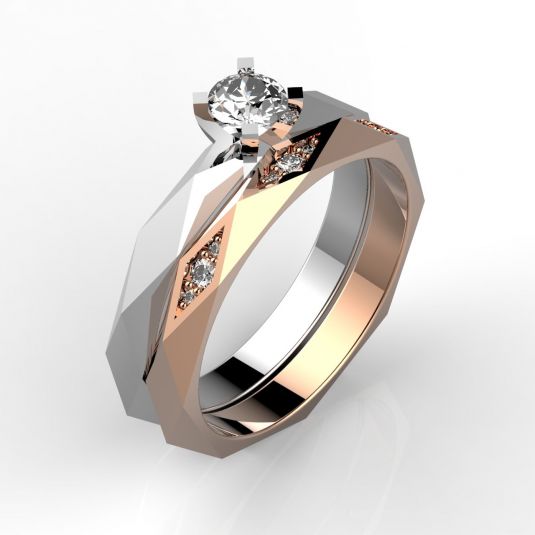 Unikatni modeli vereničkih prstenova iz dva dela